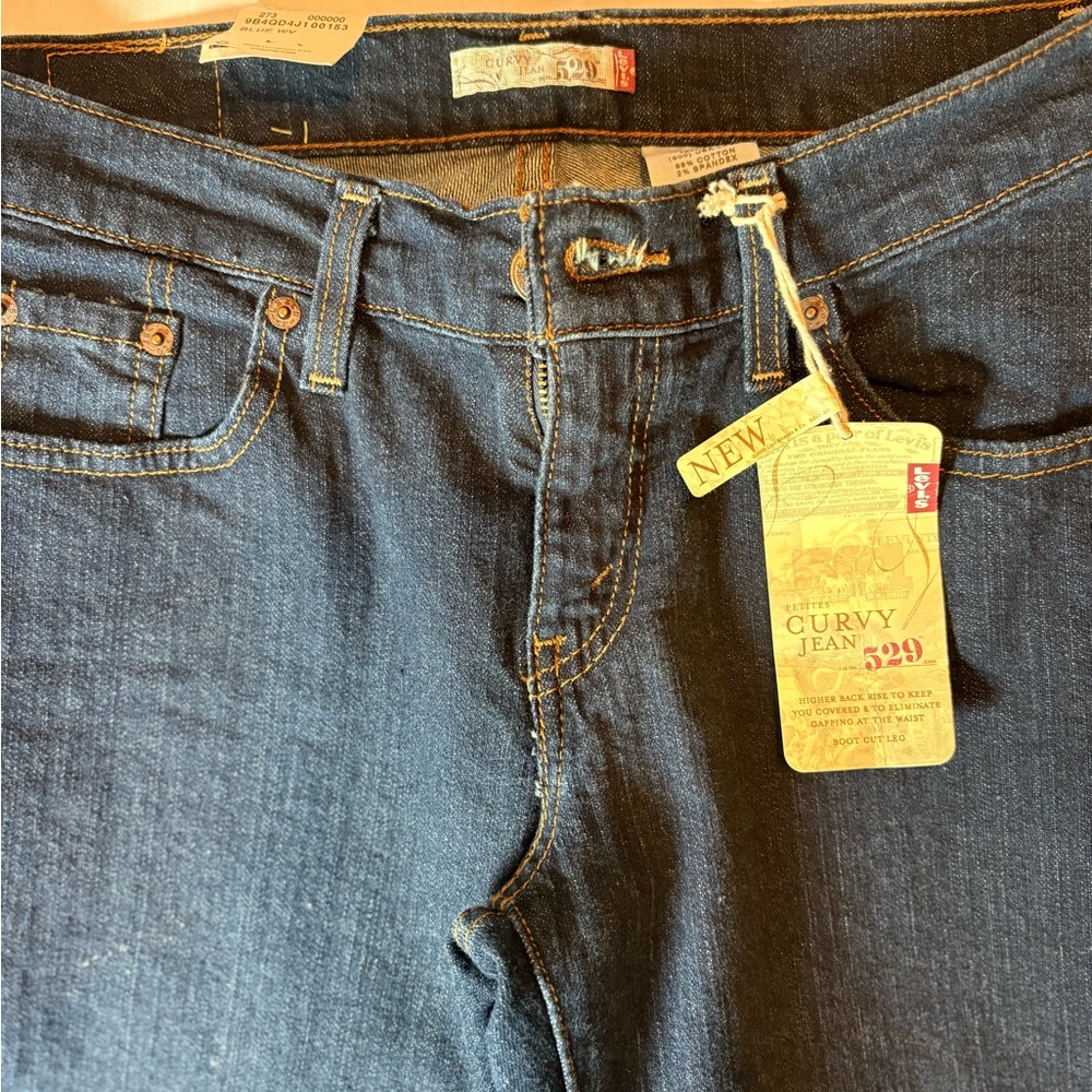 Levi's Dark Blue Denim Jeans